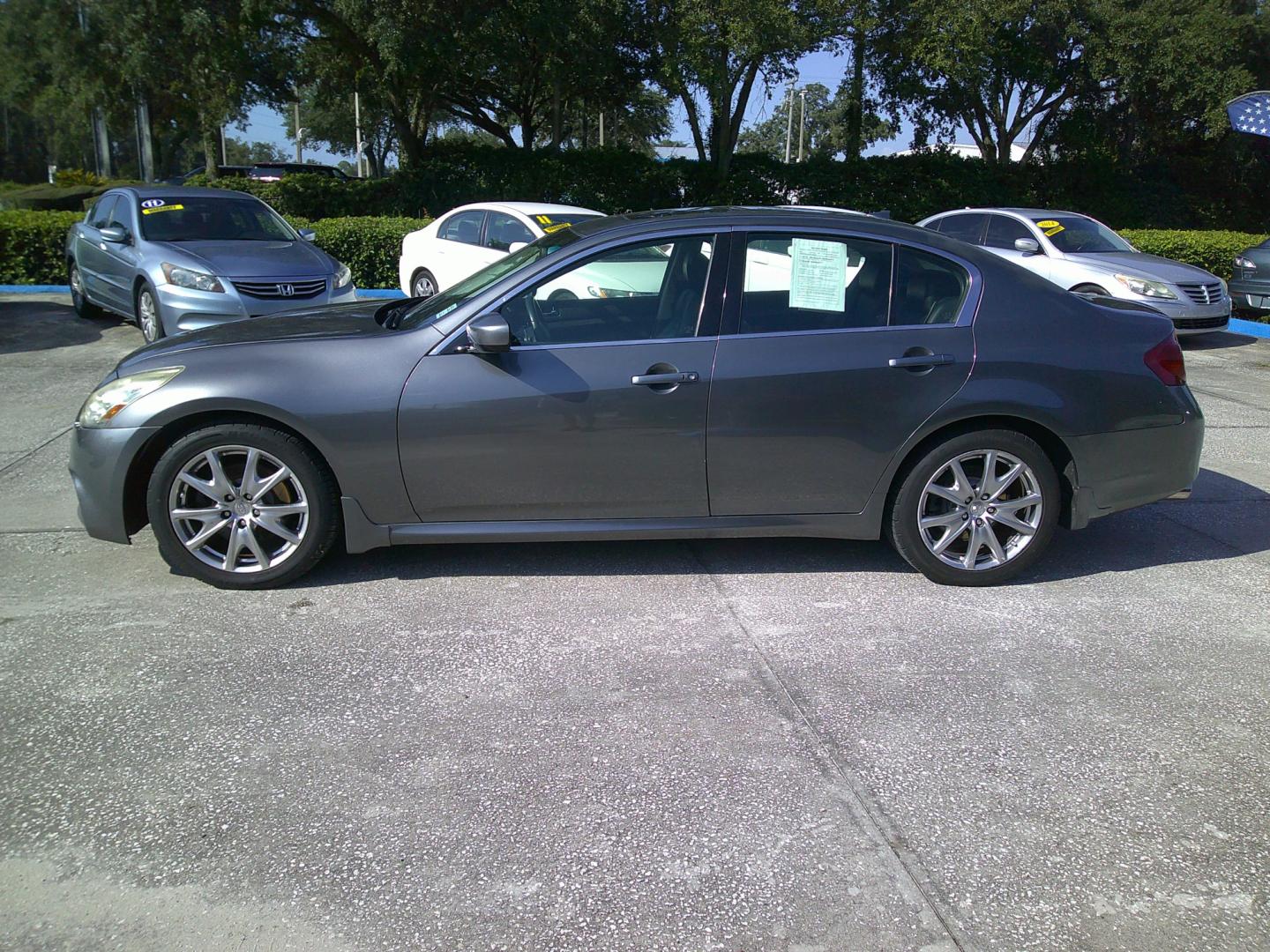 2012 SILVER INFINITI G37X (JN1CV6ARXCM) , located at 390 Hansen Avenue, Orange Park, FL, 32065, (904) 276-7933, 30.130497, -81.787529 - Photo#4